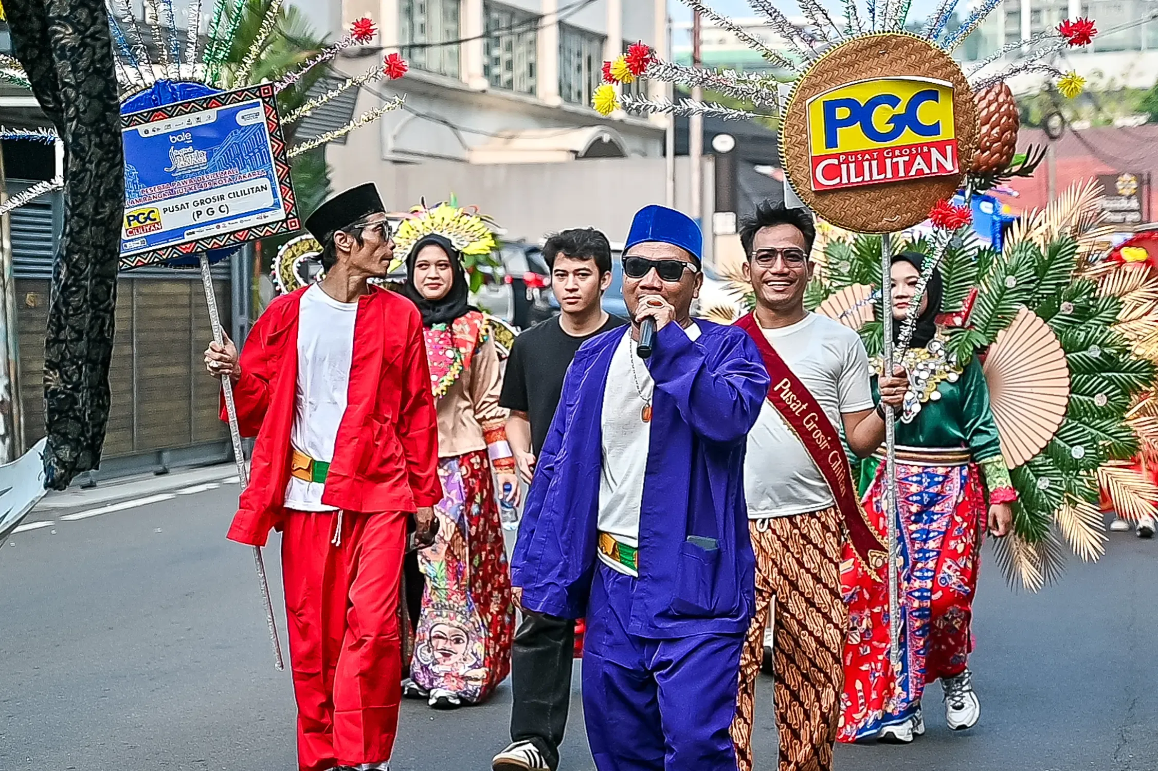 Kontingen PGC Cililitan Devile Mall di Thamrin City
