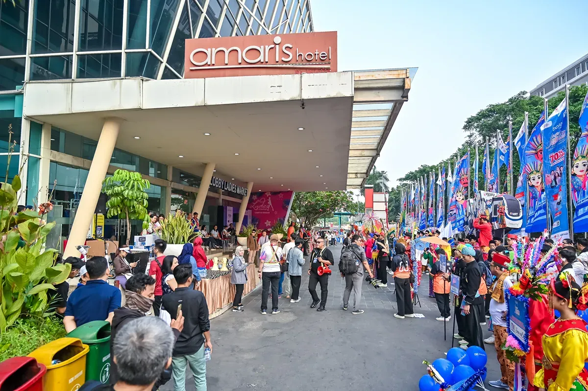 Suasana Devile Mall di Thamrin City
