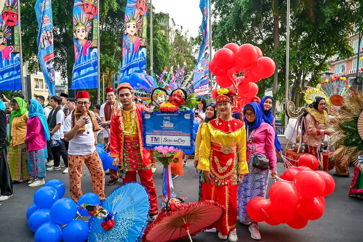 Kontingen Seasons City di Devile Mall Thamrin City