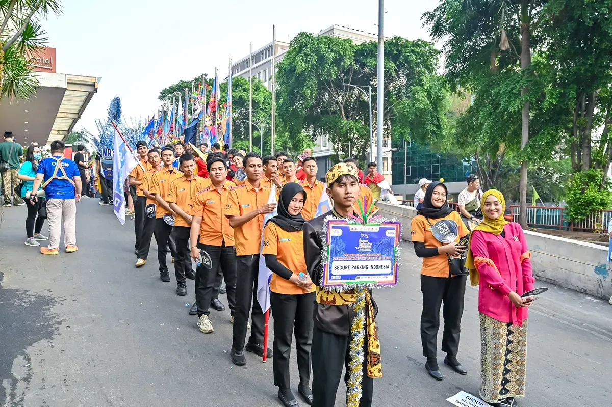 Kontingen Secure Parking di Devile Mall Thamrin City