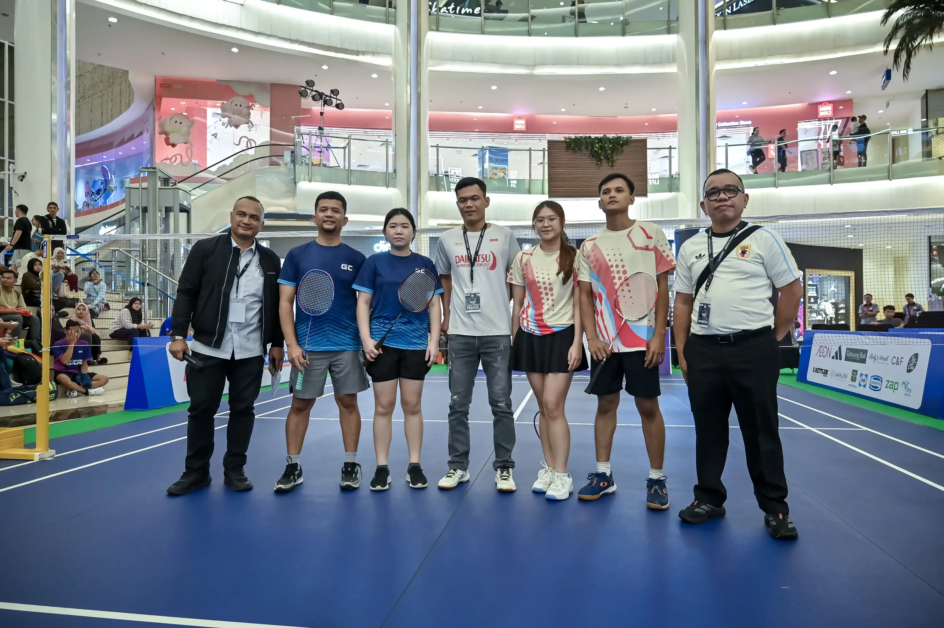 Peserta Badminton Friendly Match di Emporium Pluit Mall